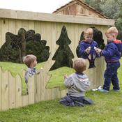 Mark Making Safety Mirror Trees Assorted 3pk