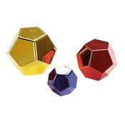 Marvellous Metallics Coloured Boulder Blocks 3pk