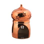 Metallic Small World Fairy House Bronze