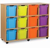 Monarch 12 Jumbo Tray Unit - 3 colour options