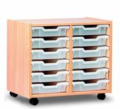 Monarch 12 Shallow Tray Unit - 3 colour options
