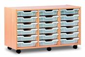 Monarch 18 Shallow Tray Unit - 3 colour options