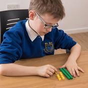 Multi Coloured Base Ten Class Set 184pc