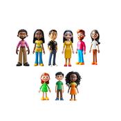 Multi cultural Family Figures - New Style