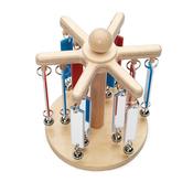 Multisensory Wooden Mirror Chime Carousel