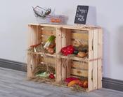 Natural Crates - Set of 4