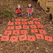 Outdoor Alphabet Mats image