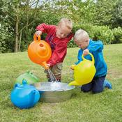 Outdoor Giant Plastic Teapots 4pk