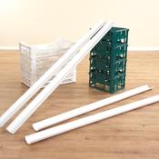 Plastic Water Channelling Guttering 6pk