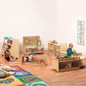 Playscapes Under Threes Explorer Zone w/clear tubs