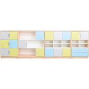 Quadro - set 79, 180 , maple/white