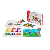 Rainbow pebbles activity set