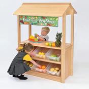 Room Scene Shop with Angled Storage Clear Trays