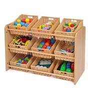 Room Scenes Tilted Tray Storage Wicker Baskets
