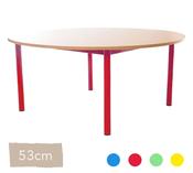 Steel Round Table 53cm All Colours
