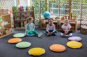 Story Cushions Round- Vibrant Colours set of 1, 5 or 10