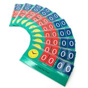 Telling Time Pupil Coloured Flipboards 10pk image