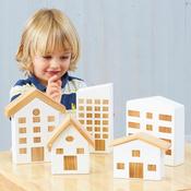 Tiny Town Wooden Houses image