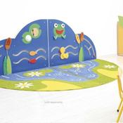 Two-piece manipulative corner - pond