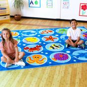 Under the Sea Rectangular Placement Carpet