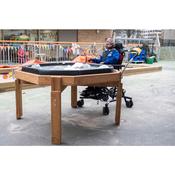 Wheelchair Tuff Tray Stand