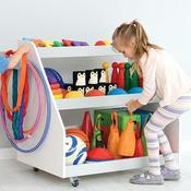 White Quadro Cabinet for Accessories