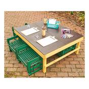 Windmill H Crate Chalk Table and Seats Set