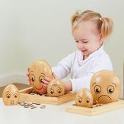 Wooden Emotions Pebble Family