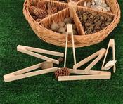 Wooden Tweezers 6 pack