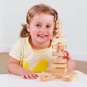 Wooden Twist &amp; Turn Tower