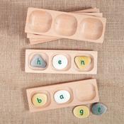 Word Building Trays 4section 6pk