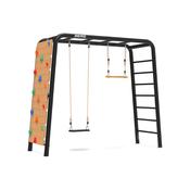BERG Playbase Medium TL (Rubber seat+Trapeze+Climbing wall image
