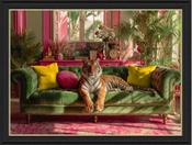 Tropical Lounging Tiger image