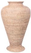 Large Rattan Egypt Flower Pot - Natural Matte image