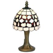 Amber Flower Tiffany Style Lamp
