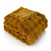 Raffles Whiskey Faux Fur Throw