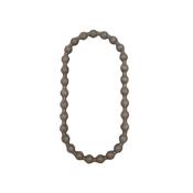 Bobbin Greywash Oval Mirror