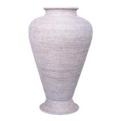 Large Rattan Egypt Flower Pot - Natural White Wash image
