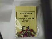 Piggy Back Red Pack of 8