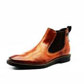 Slip On Dress Boots - Cognac - 7