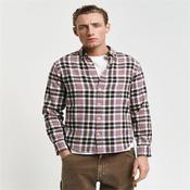 Reg Flannel Plaid Shirt - Cream - M image