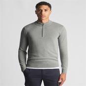1/4 Zip Cotton By Remus - 03 Lt Grey - S image