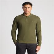 Pk Long Sleeve Polo By Remus - 35 Green - S image