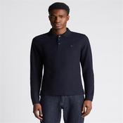Pk Long Sleeve Polo By Remus - 78 Navy - M