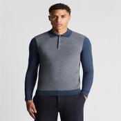 Knitted Polo By Remus - 27 Blue - Xxl