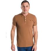 Aquila Polo T-Shirt - Brown - S
