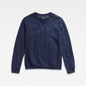 Premium Core R Sw L/S Crew Neck By G-Sta - Dark Blue - S