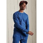 Vintage Logo Emblem Crew Neck Sweat - Blue - S image