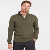 Barbour Nelson Essential Half Zip - Green - M