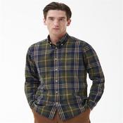 Barbour Edgar Tailored Checked Shirt - Olive - L